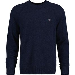 Gant Bicolored Crew Neck Sweater