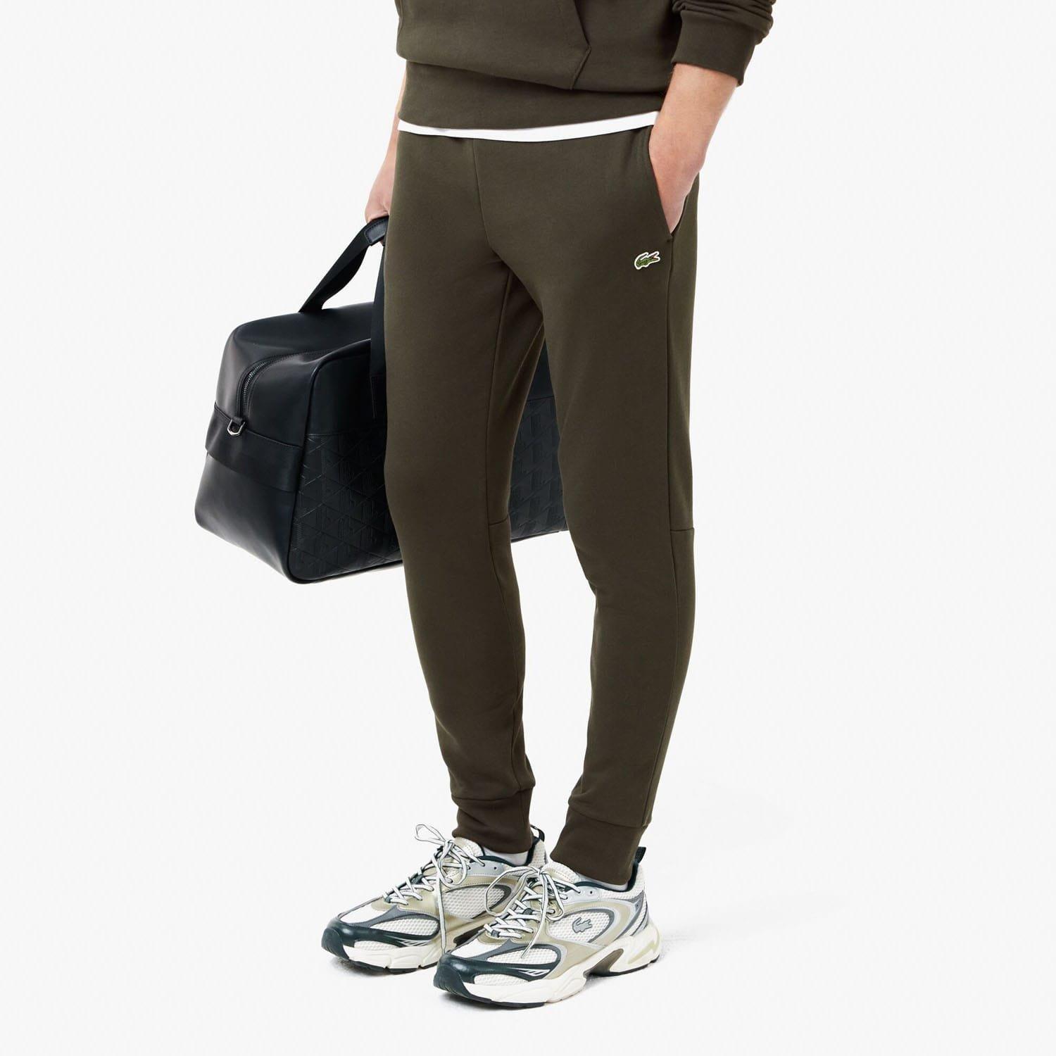 Green - Lacoste - Slim Fit Organic Cotton Joggers - 1