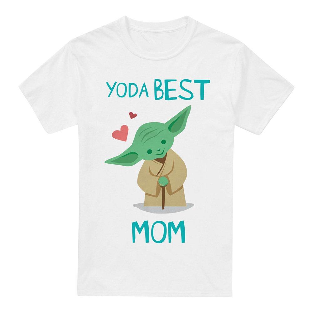 White - Star Wars - Star Wars MotherS Day Yoda Best Mom T-Shirt White - 4