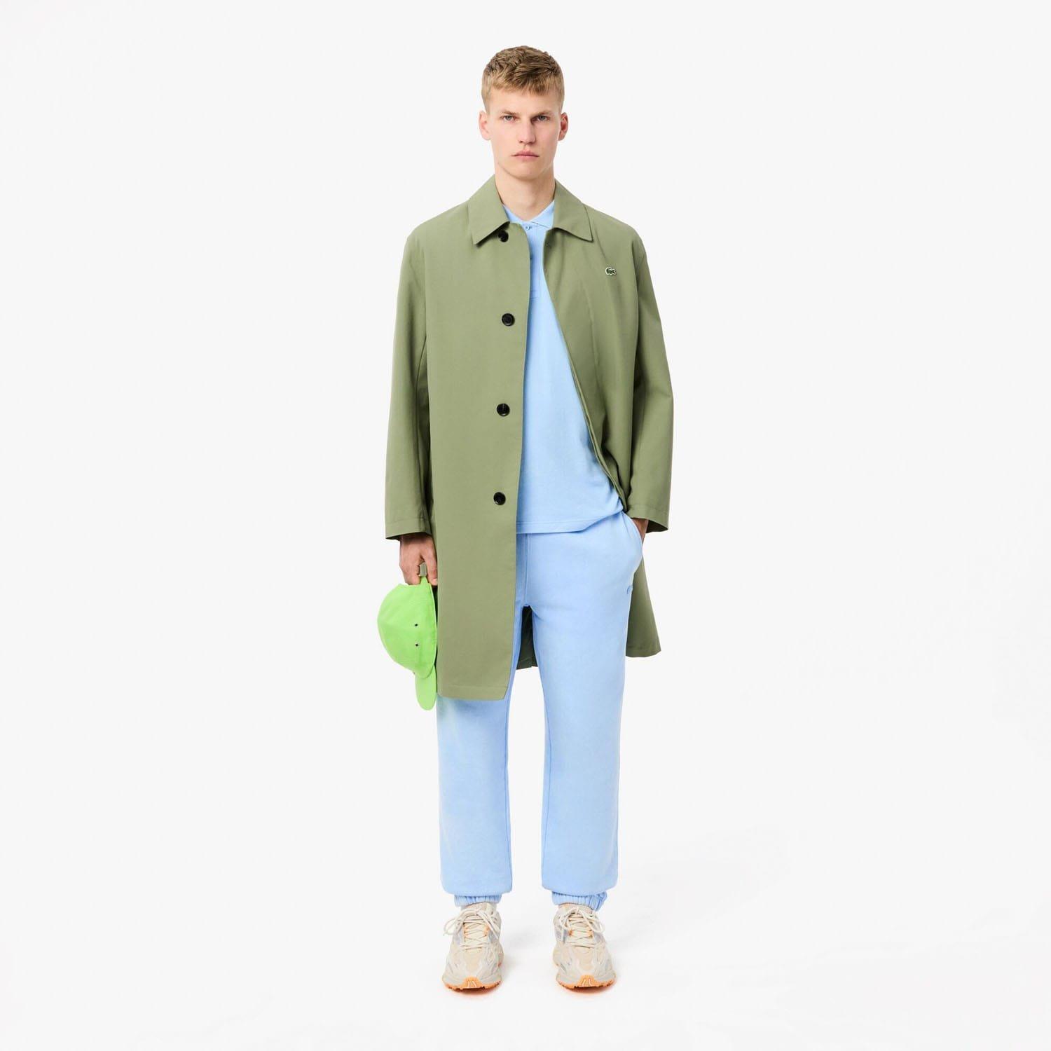 Light Blue - Lacoste - Classic Fit L.12.12 Washed Effect Polo Shirt - 3