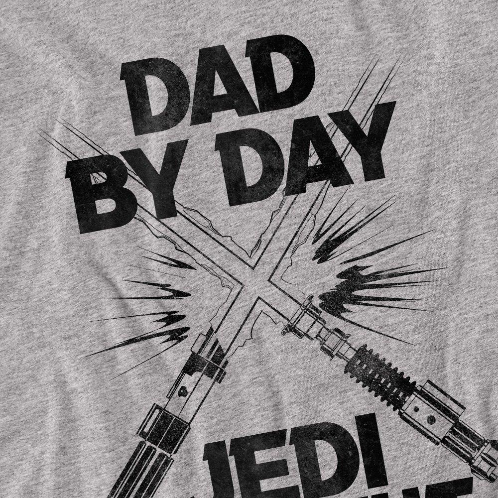 Light Grey - Star Wars - Star Wars Fathers Day Jedi By Night Long Sleeve T - 2