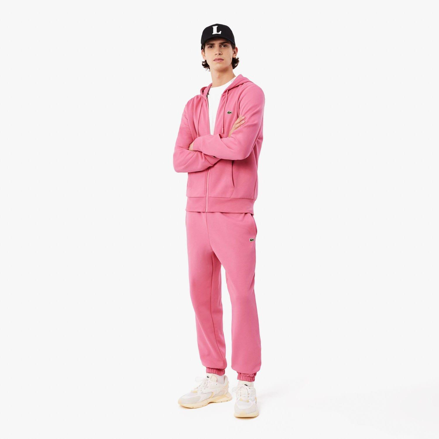 Pink - Lacoste - Regular Fit Sweatpants - 3