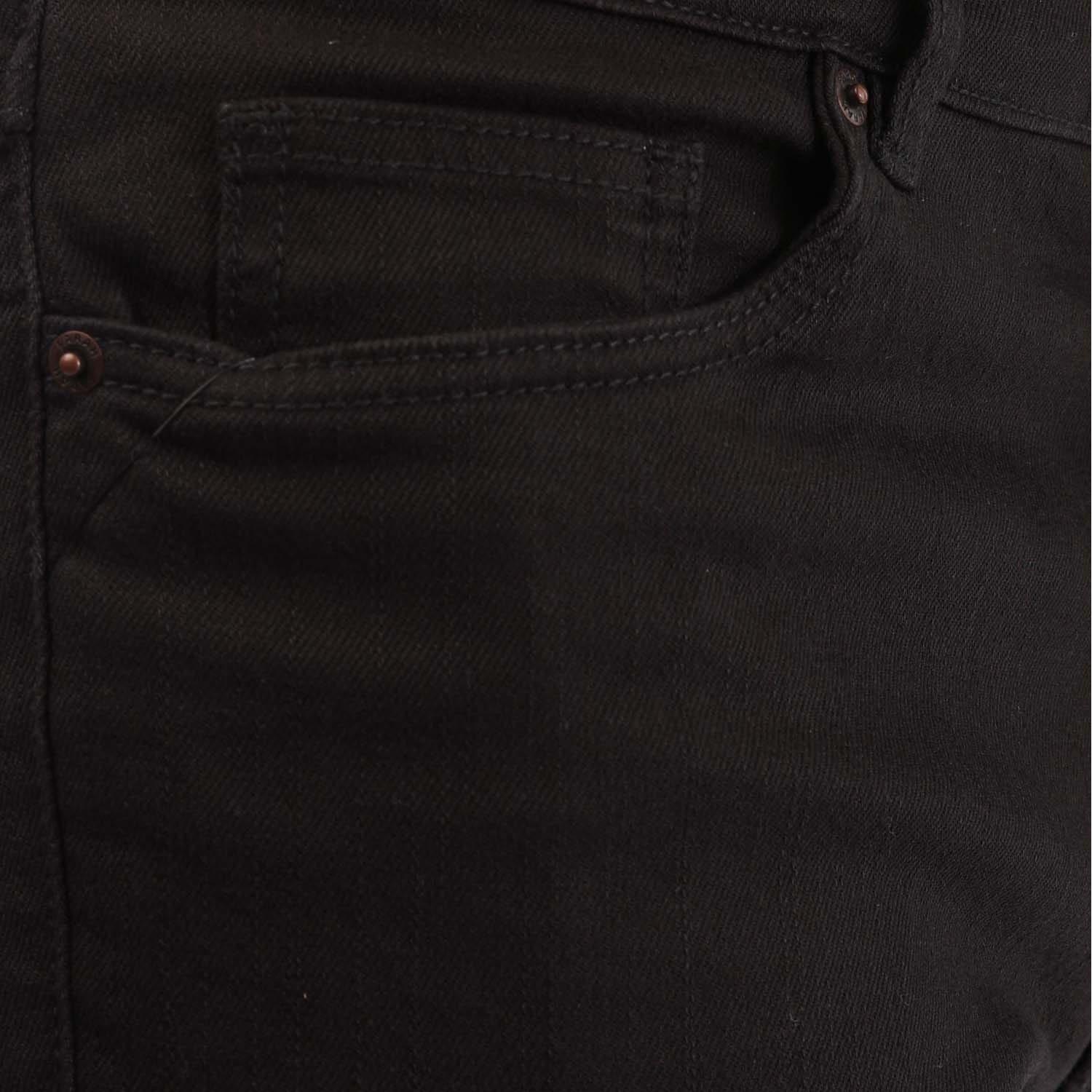 Black - Farah - Lawson Regular Fit Stretch Jeans - 3