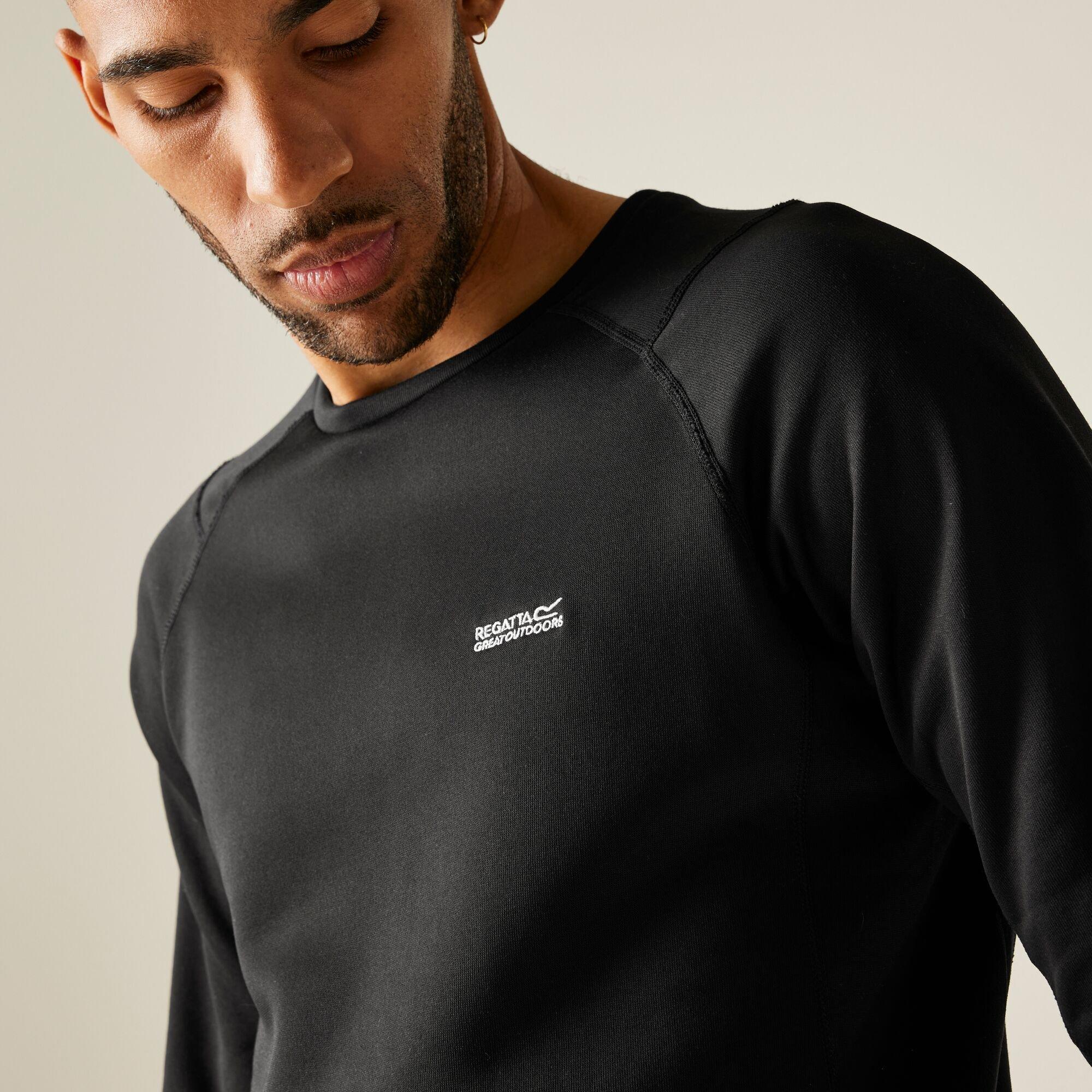 Black - Regatta - Men's Thermal Baselayer Set - 4