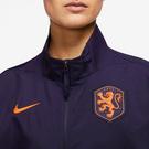 Bleu - Nike - Netherlands Anthem Jacket 2023 Womens - 3