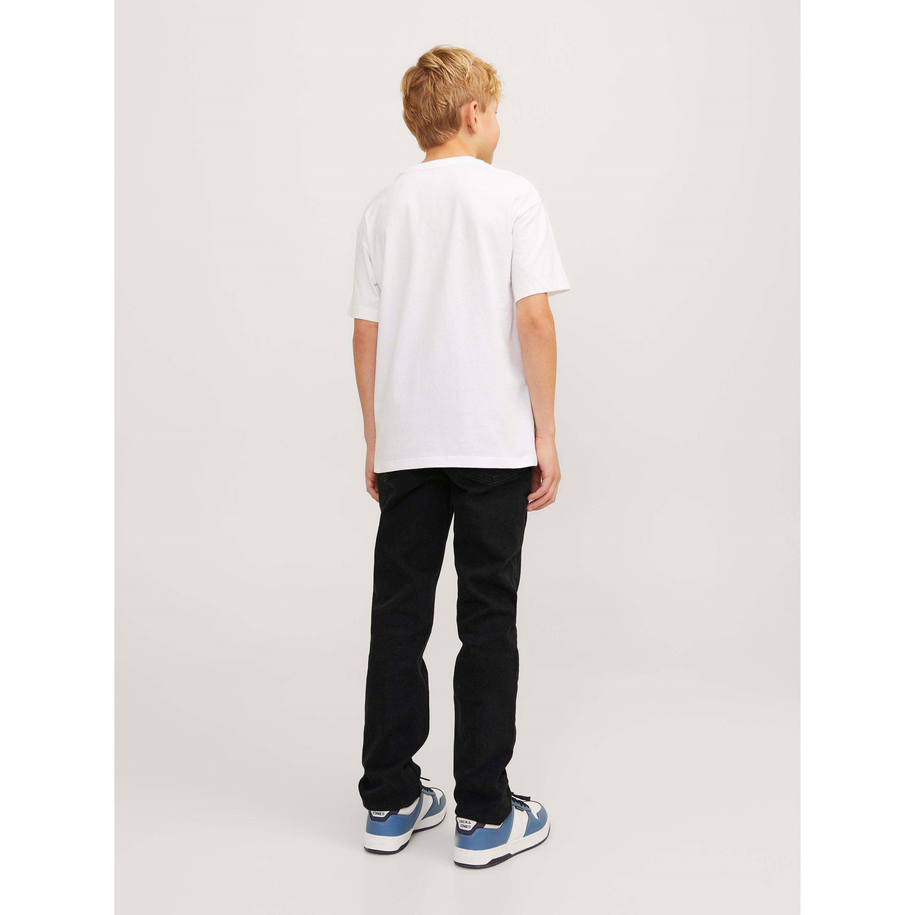 Crni trapke - Jack and Jones - Slim Elasticated Glenn Jeans Infant - 5