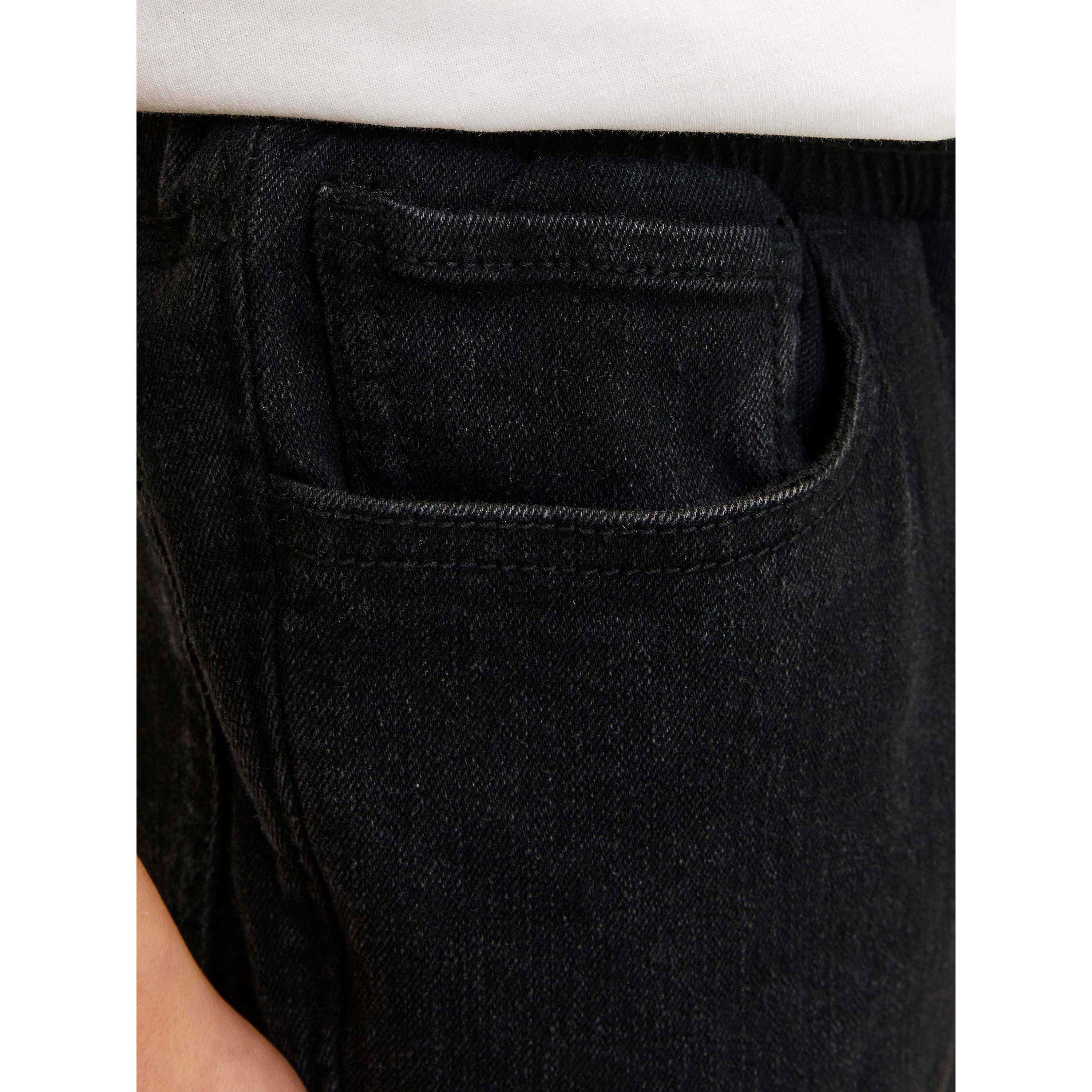 Crni trapke - Jack and Jones - Slim Elasticated Glenn Jeans Infant - 6