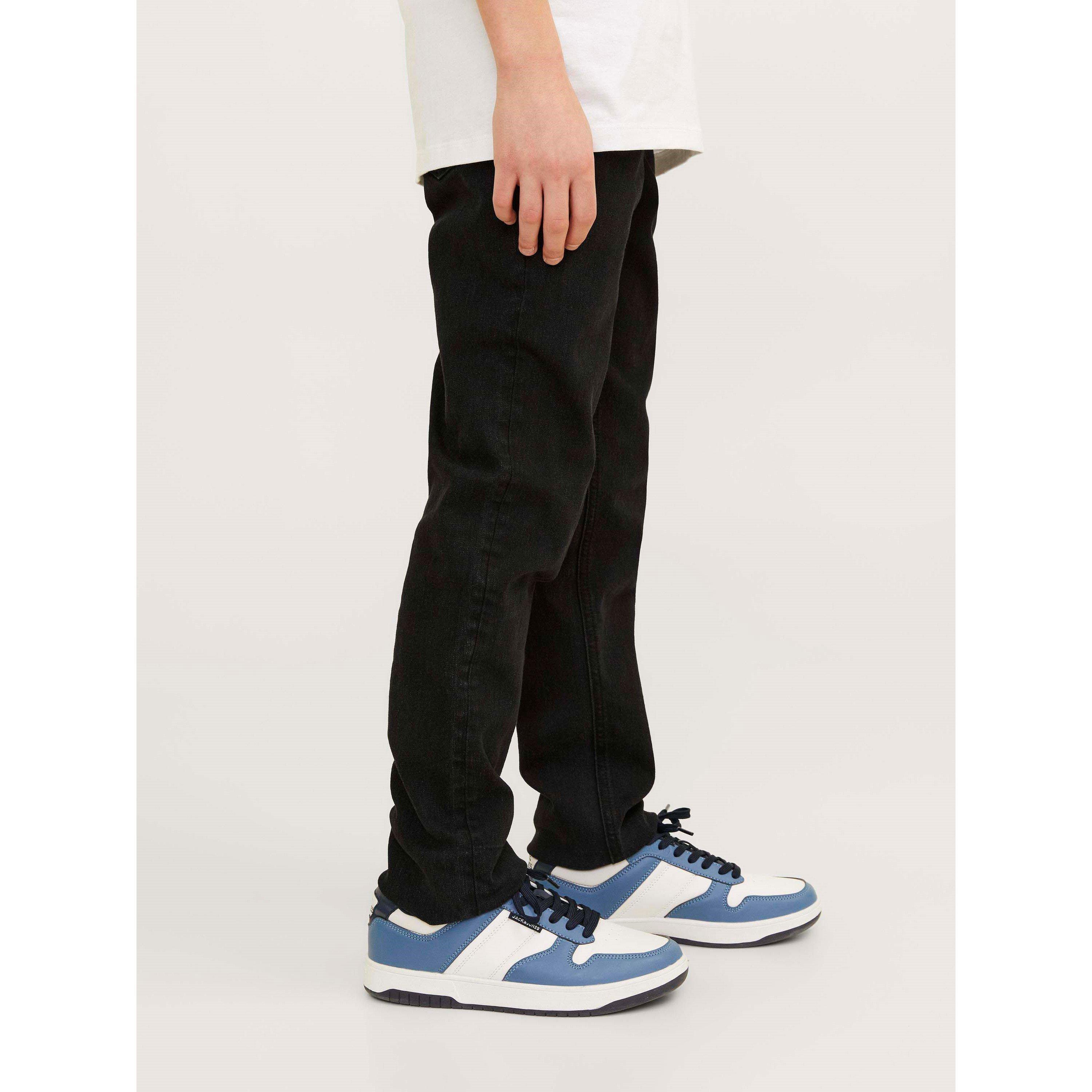 Crni trapke - Jack and Jones - Slim Elasticated Glenn Jeans Infant - 7