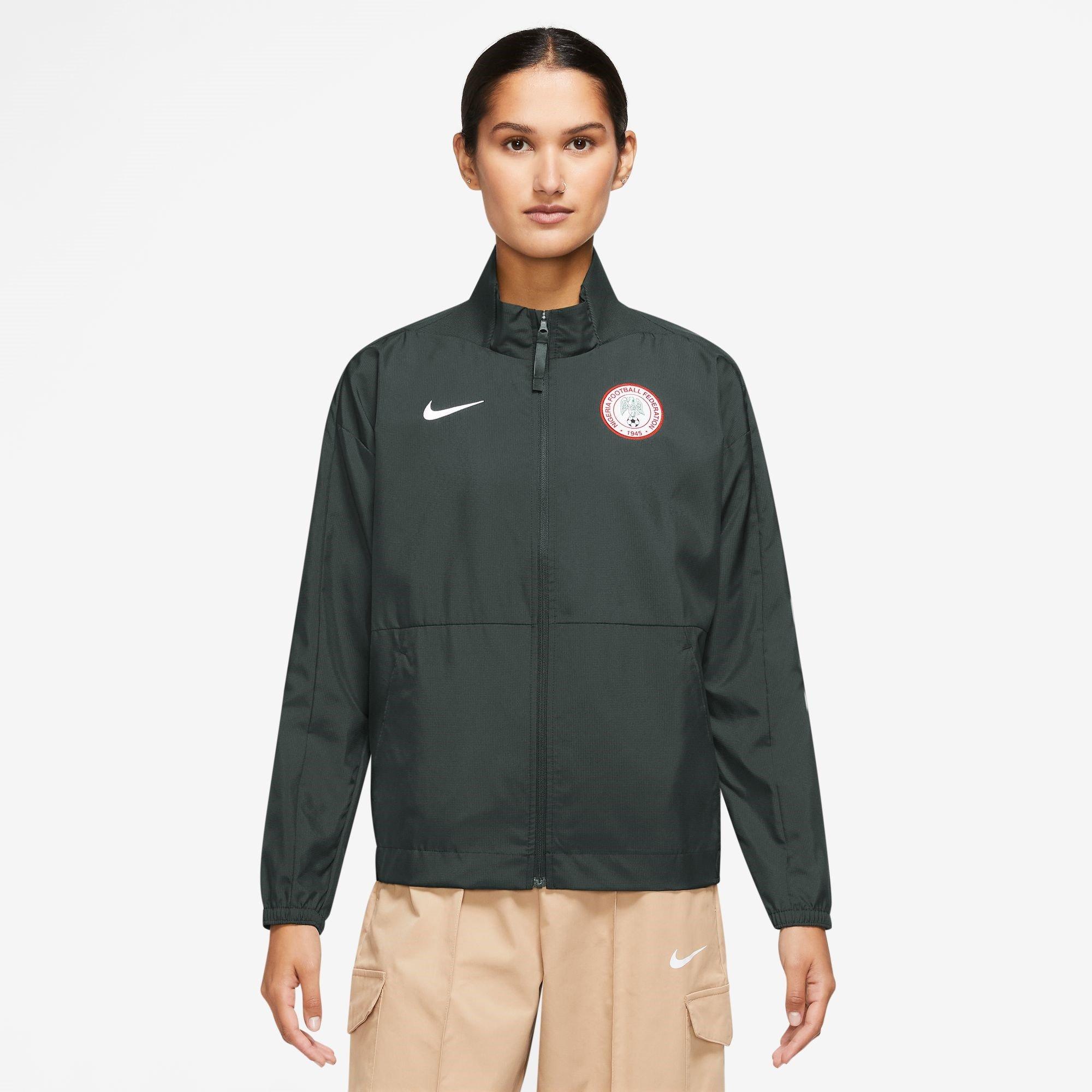 Groen - Nike - Nigeria Anthem Jacket 2023 Womens - 1