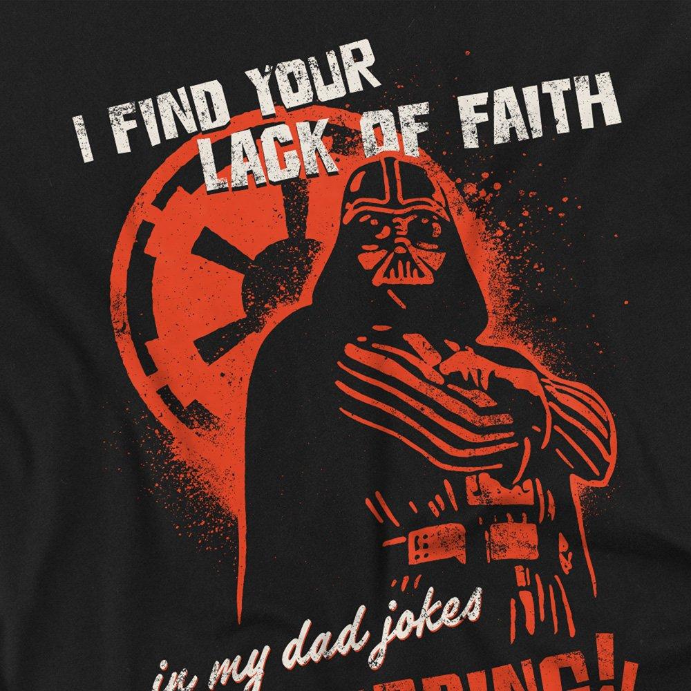 Black - Star Wars - Star Wars Vader Dad Jokes Disturbing T-Shirt Blac - 2