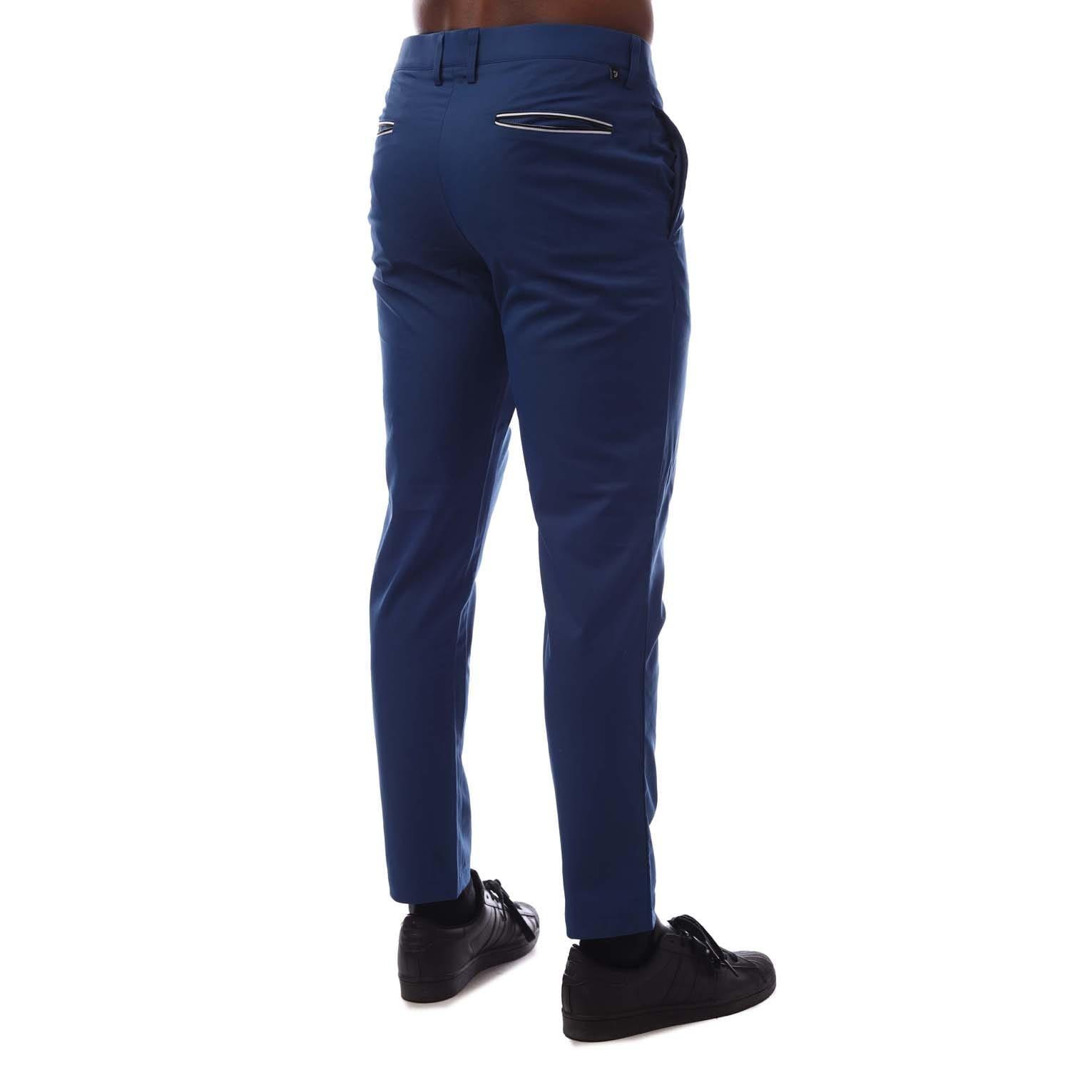 Blue - Farah - Jonah Golf Trousers - 2
