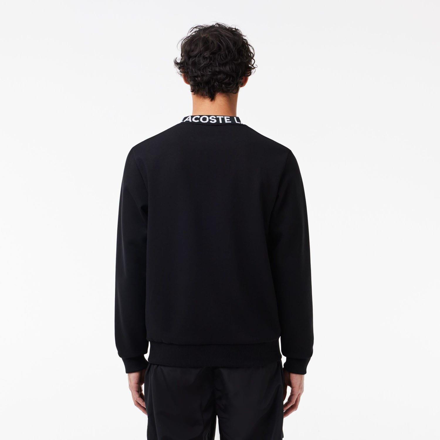 Black - Lacoste - Logo Crewneck Sweatshirt - 2