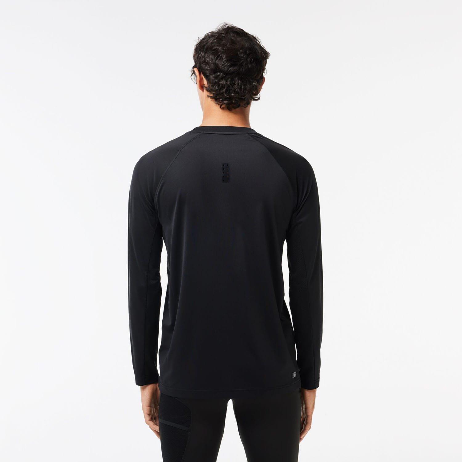 Black - Lacoste - Slim Fit Stretch Sport T-Shirt - 2