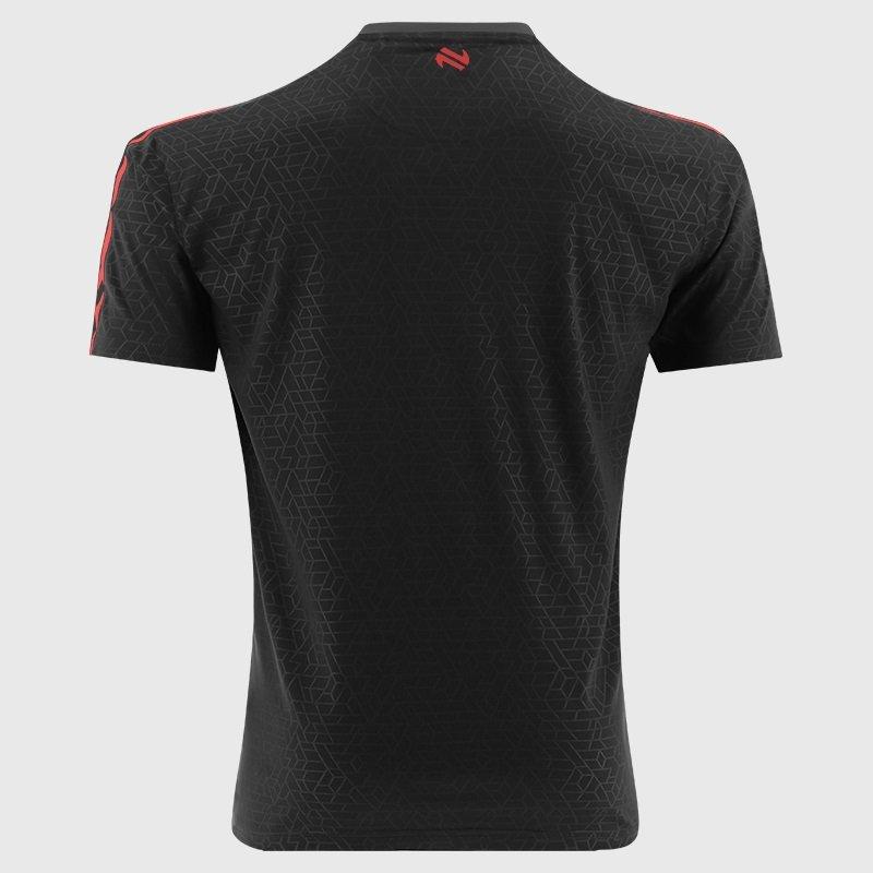 BLK/RED/GUN - ONeills - Cork Hydra T-Shirt Junior - 2