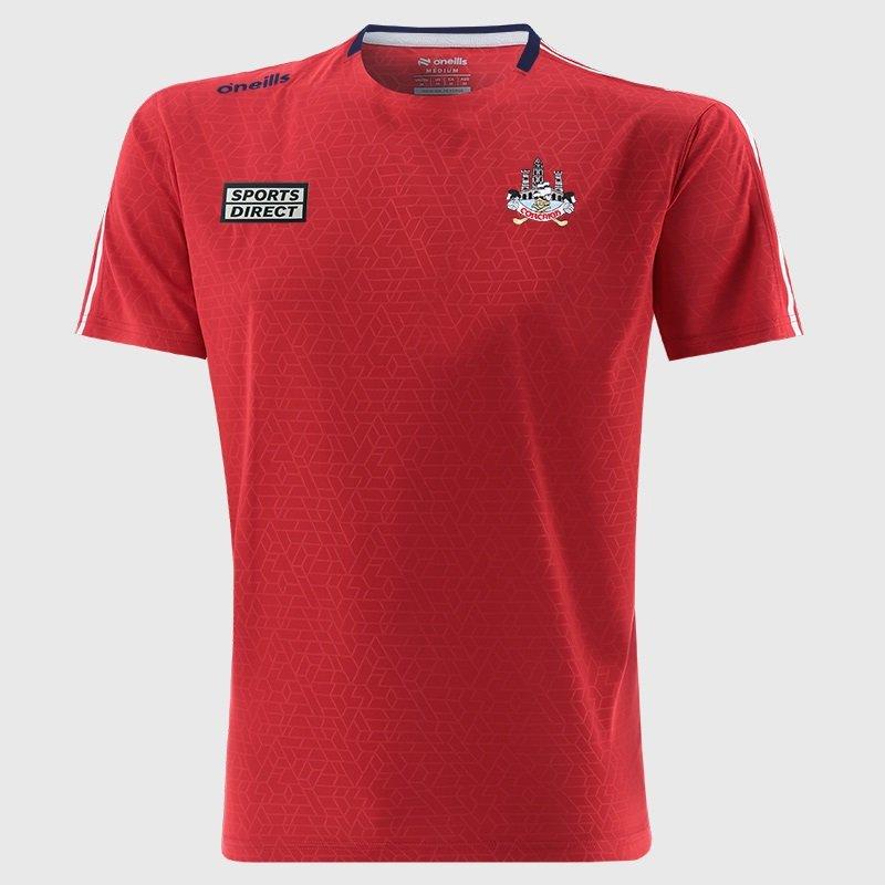 RED/MNE/WHI - ONeills - Cork Hydra T-Shirt Junior - 1