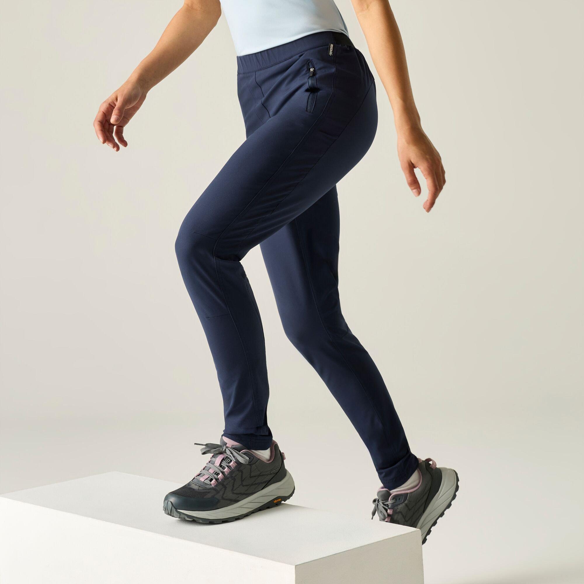 Regatta Women's Navy Pentre Stretch Ii Walking Trousers In | : Size 8 - Image 3
