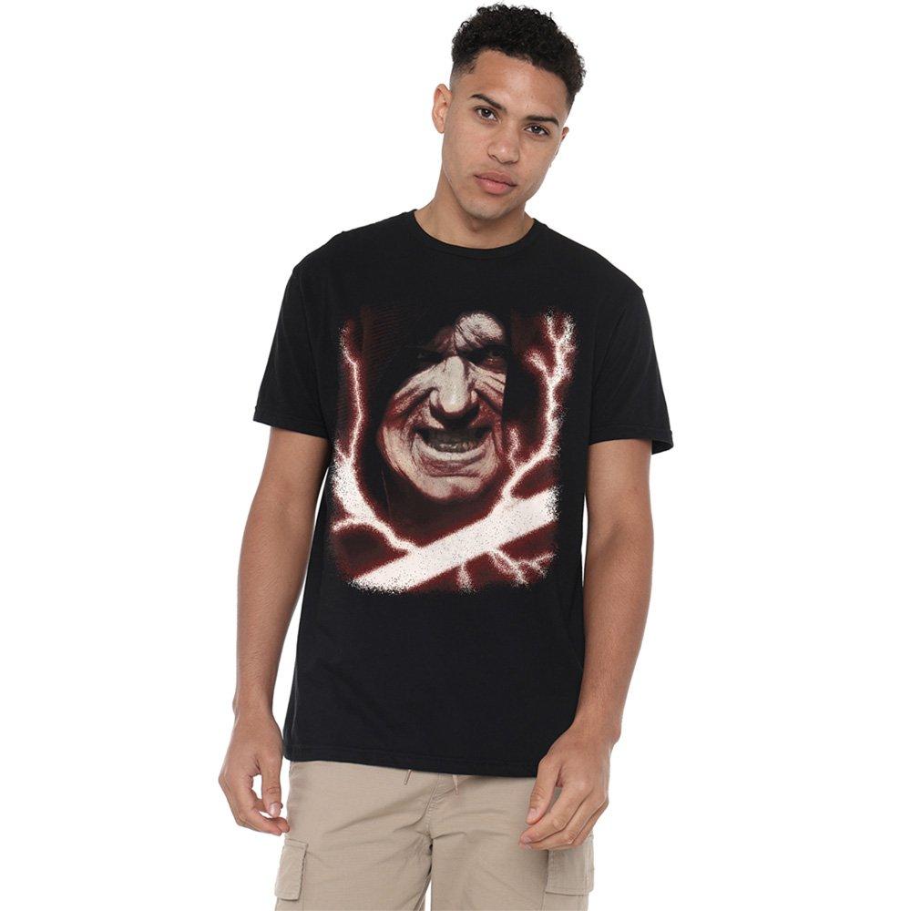 Black - Star Wars - Star Wars Darth Palpatine Large Face T-Shirt Blac - 1