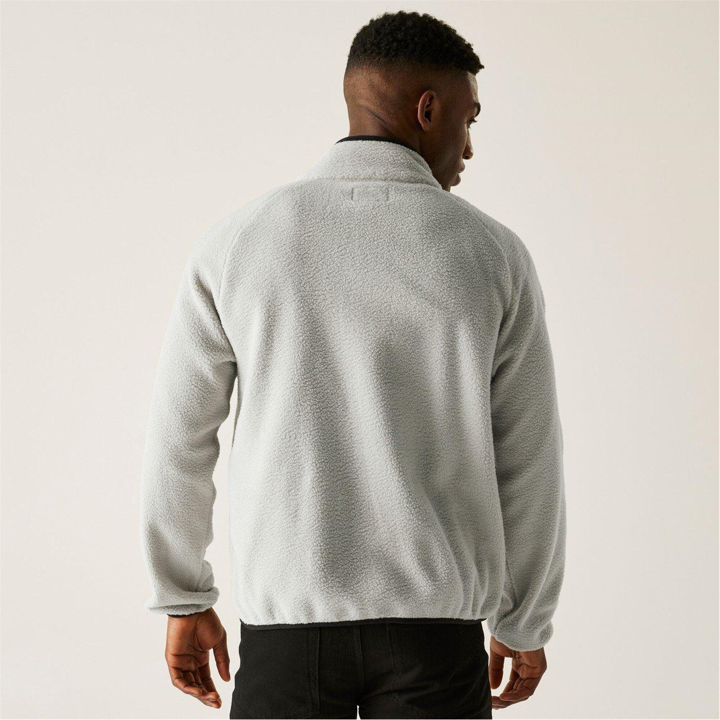 Grey - Regatta - Men's Frankie Borg Full Zip Fleece - 2