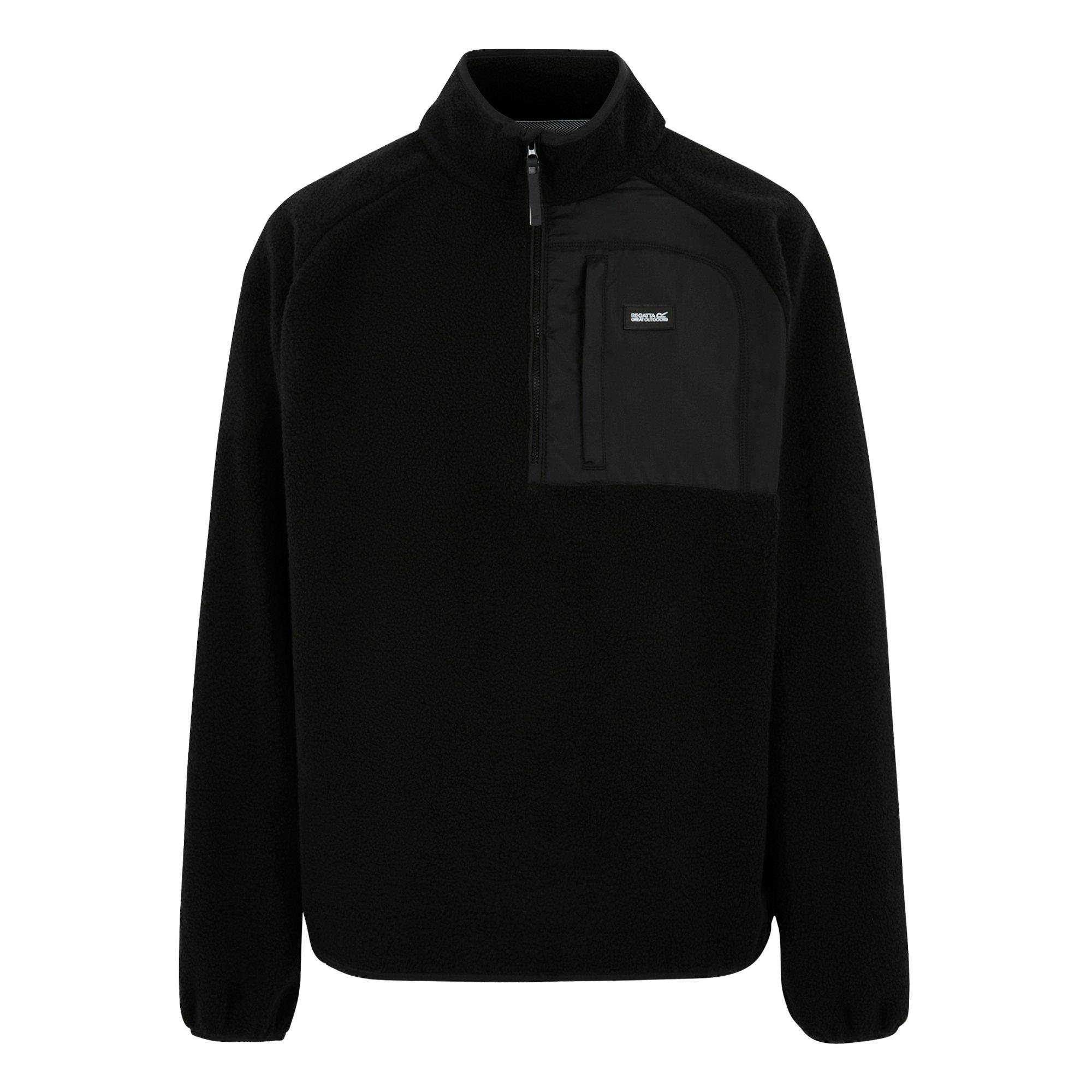 Black - Regatta - Men's Frankie Borg Full Zip Fleece - 5