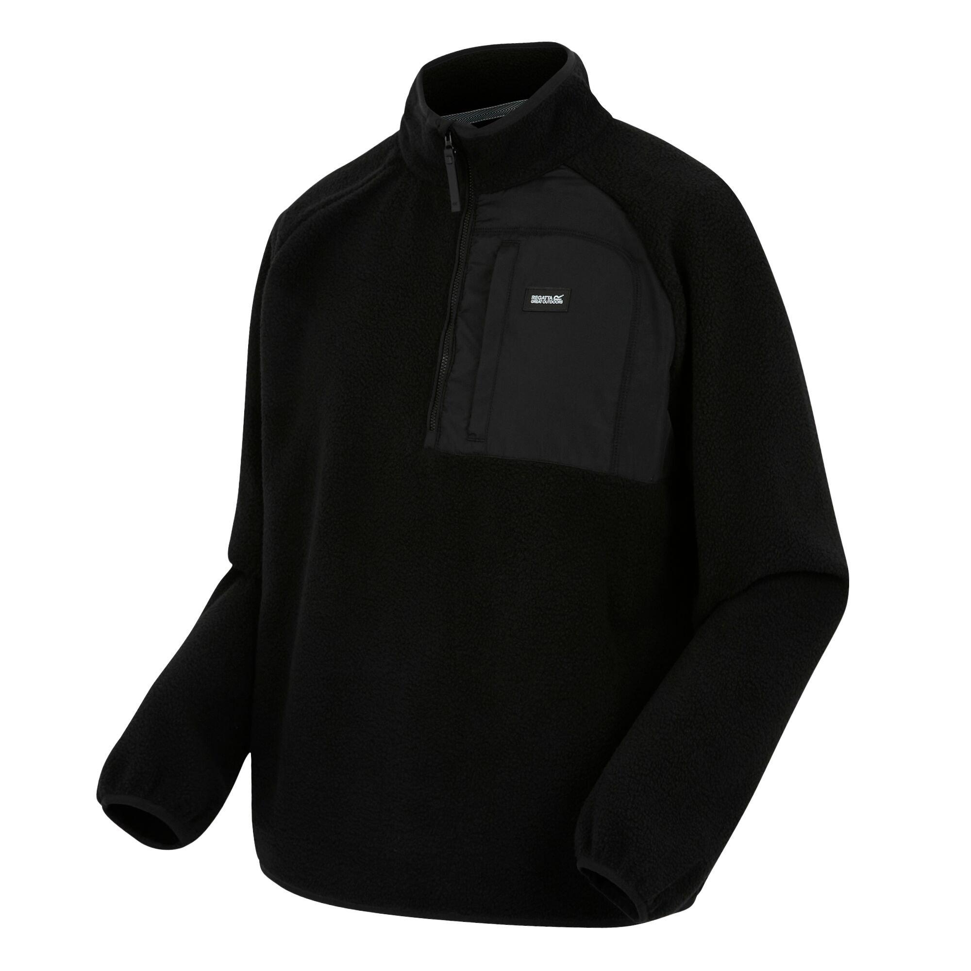 Black - Regatta - Men's Frankie Borg Full Zip Fleece - 7
