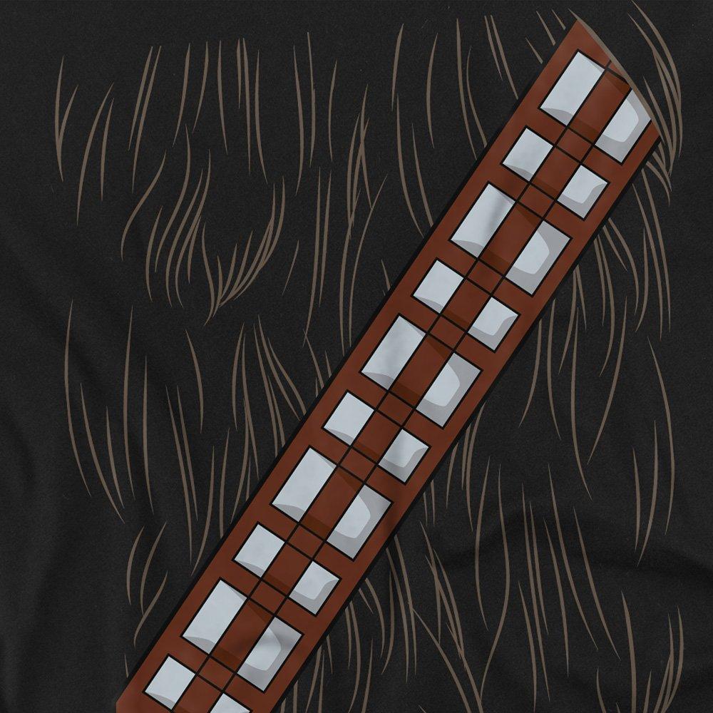 Black - Star Wars - Star Wars Chewbacca Costume Long Sleeve T-Shirt B - 2