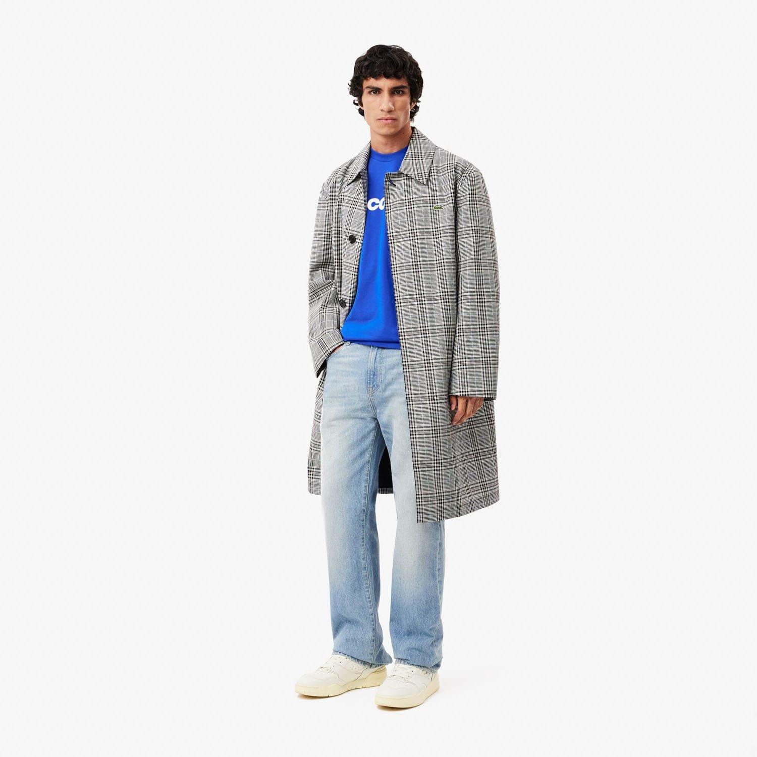 Blue - Lacoste - Heavy Cotton Logo T-Shirt - 3