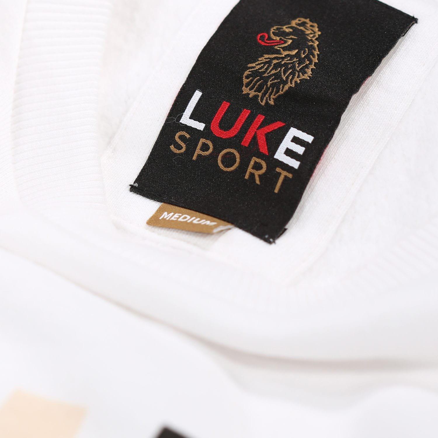 White - Luke 1977 - Texty Breast Sweatshirt - 4