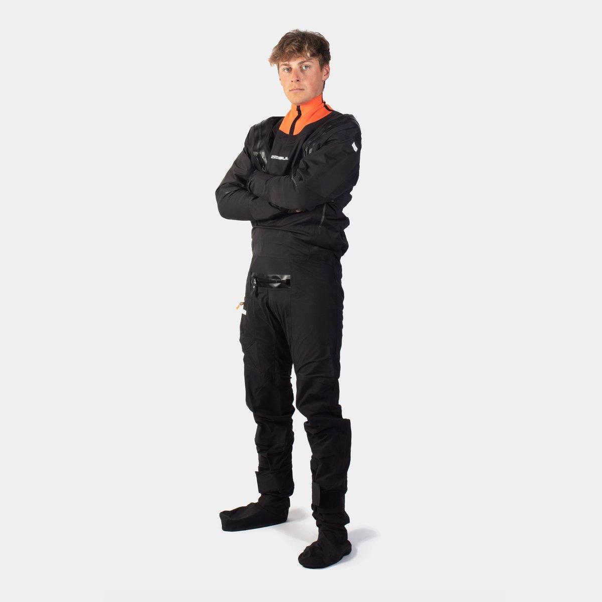 Black - Gul - CODE ZERO SURFACE SAILING DRYSUIT - 3