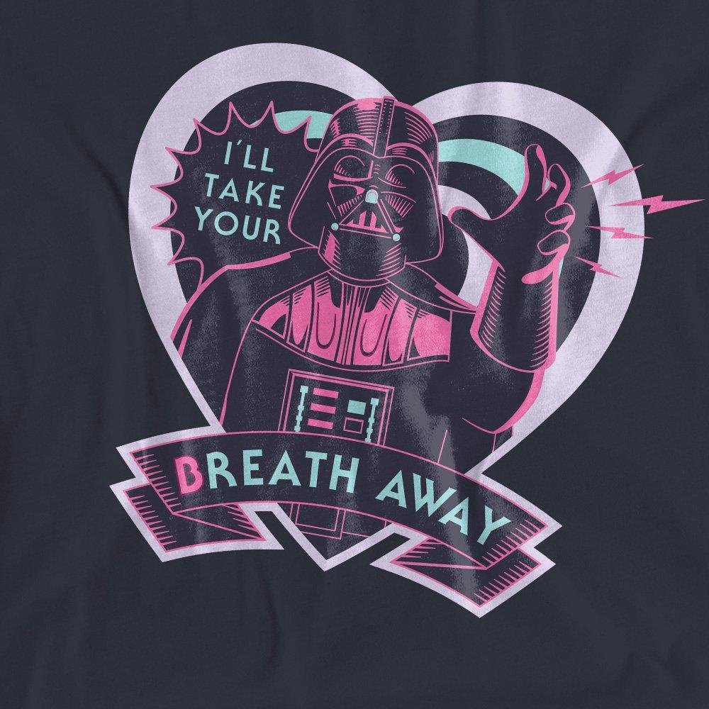 Dark Navy - Star Wars - Darth Vader Take Your Breath Away T-Shirt Deep Na - 2