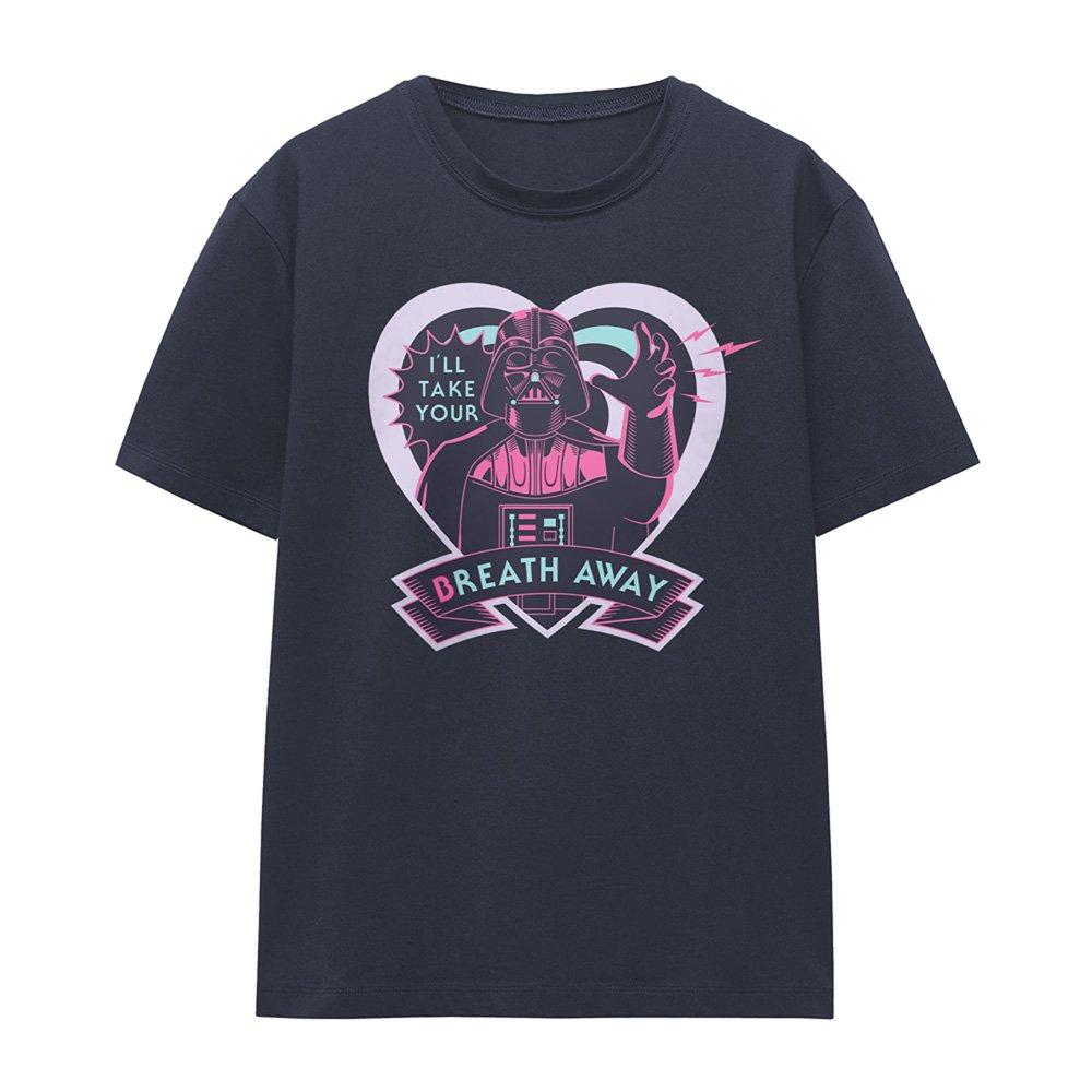 Dark Navy - Star Wars - Darth Vader Take Your Breath Away T-Shirt Deep Na - 4