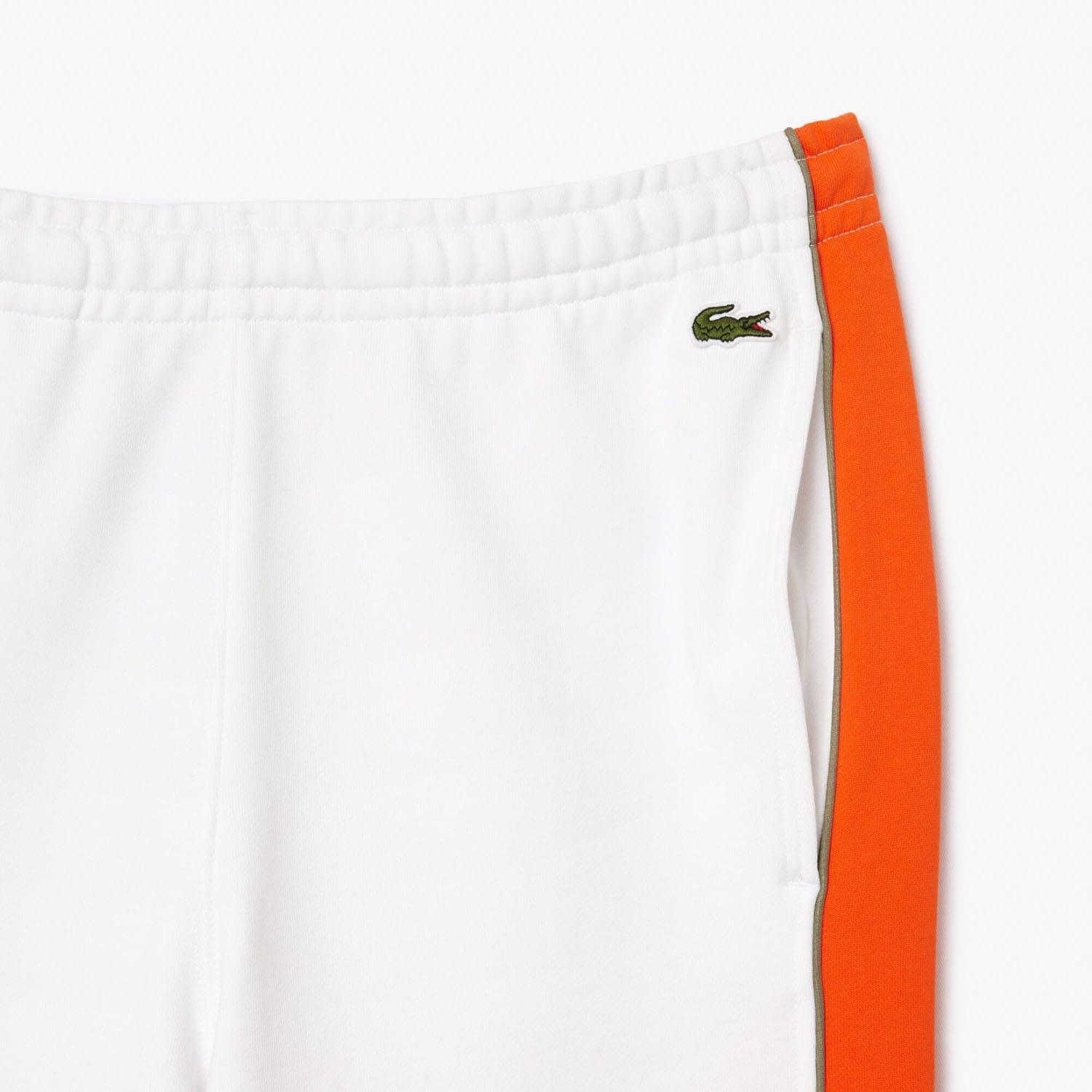 White Orange - Lacoste - Tapered Leg Sweatpants - 5