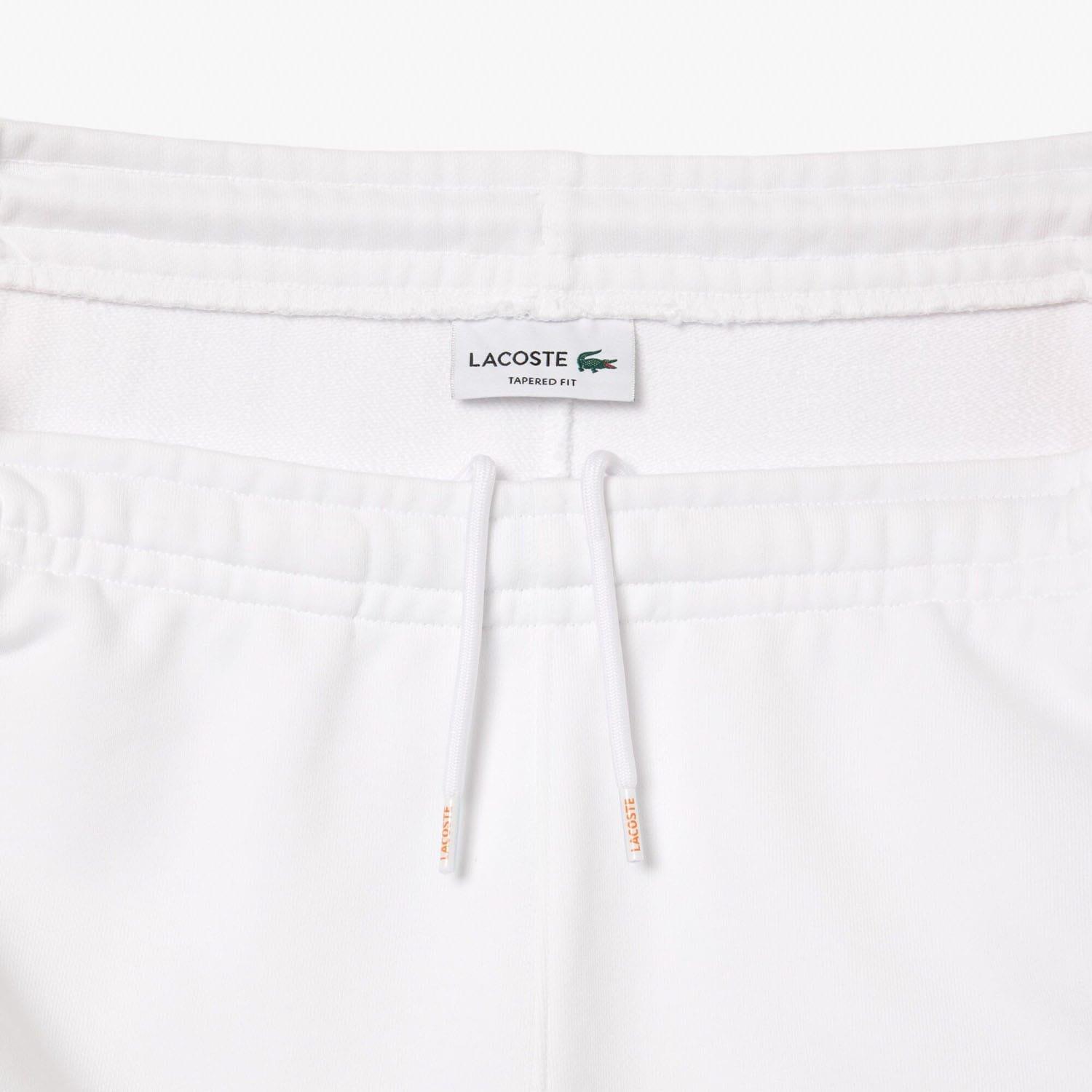 White Orange - Lacoste - Tapered Leg Sweatpants - 6