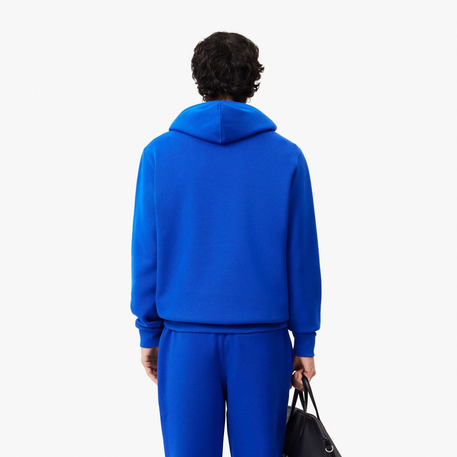 Blue - Lacoste - Piqu¿ Hoodie - 2