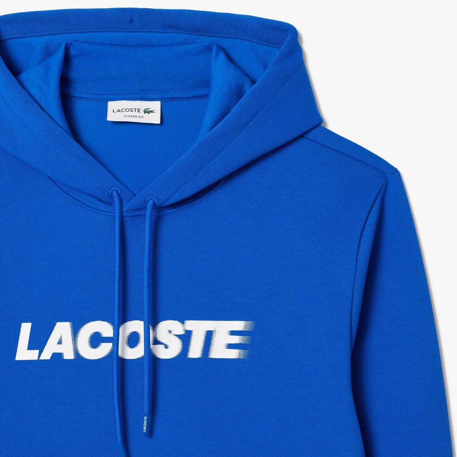 Blue - Lacoste - Piqu¿ Hoodie - 6