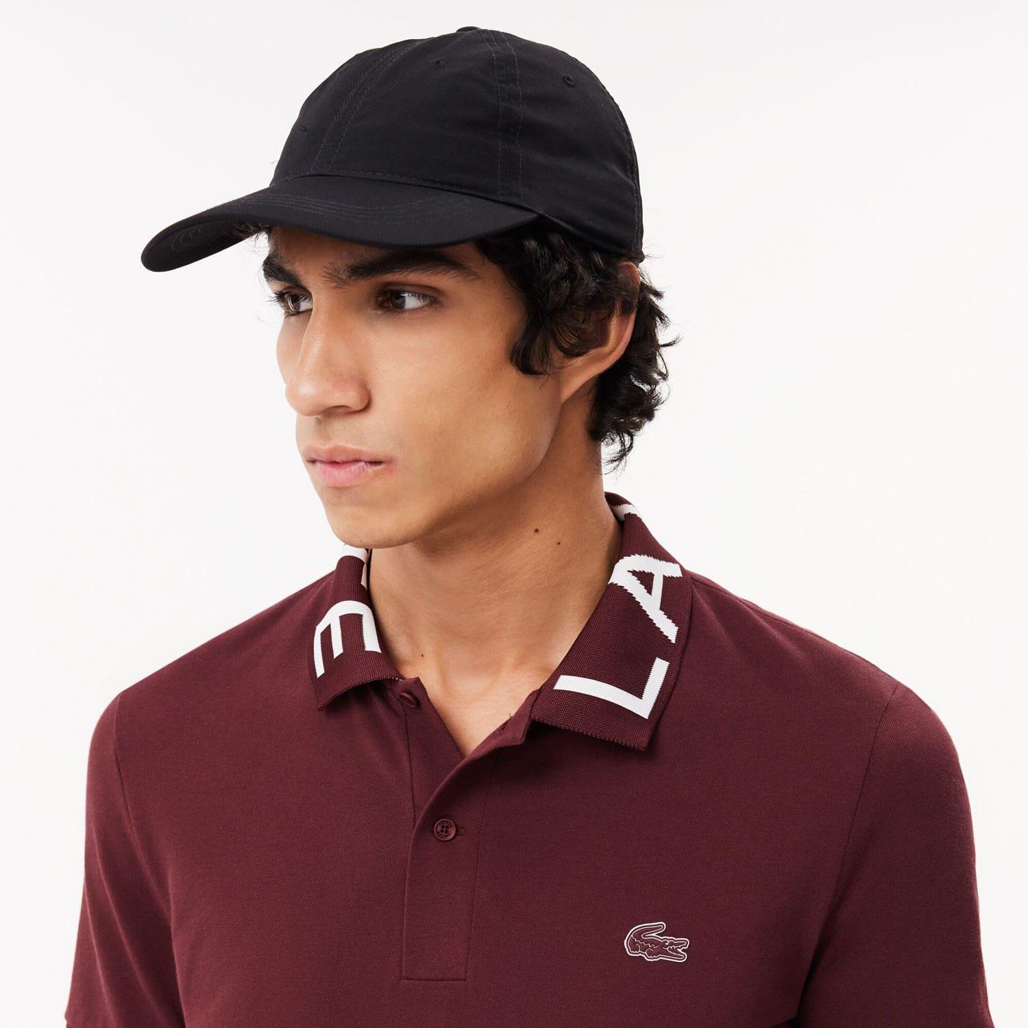 Red Maroon - Lacoste - Slim Fit Movement Piqu¿ Polo Shirt - 4