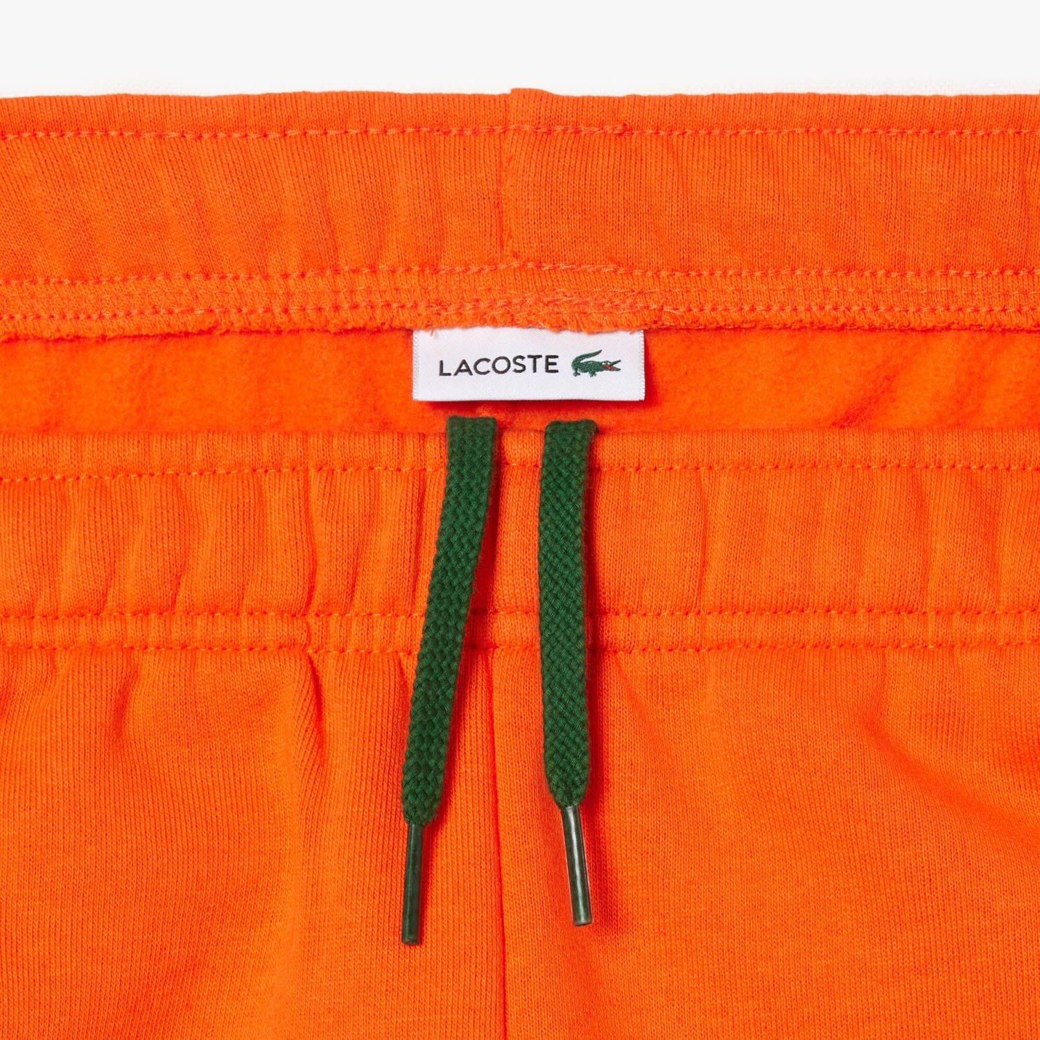 Orange - Lacoste - Fleece Sweatpants - 5