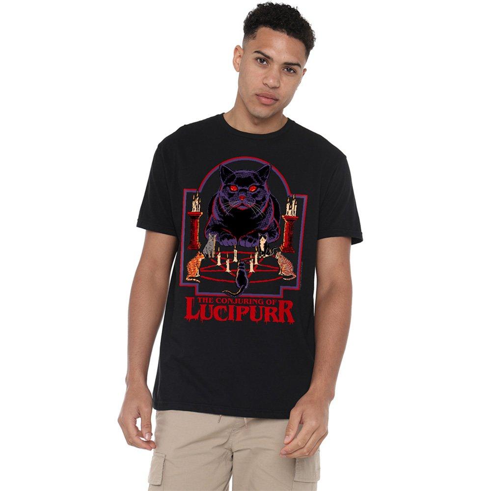 Black - Steven Rhodes - Steven Rhodes Lucipurr T-Shirt Black - 1