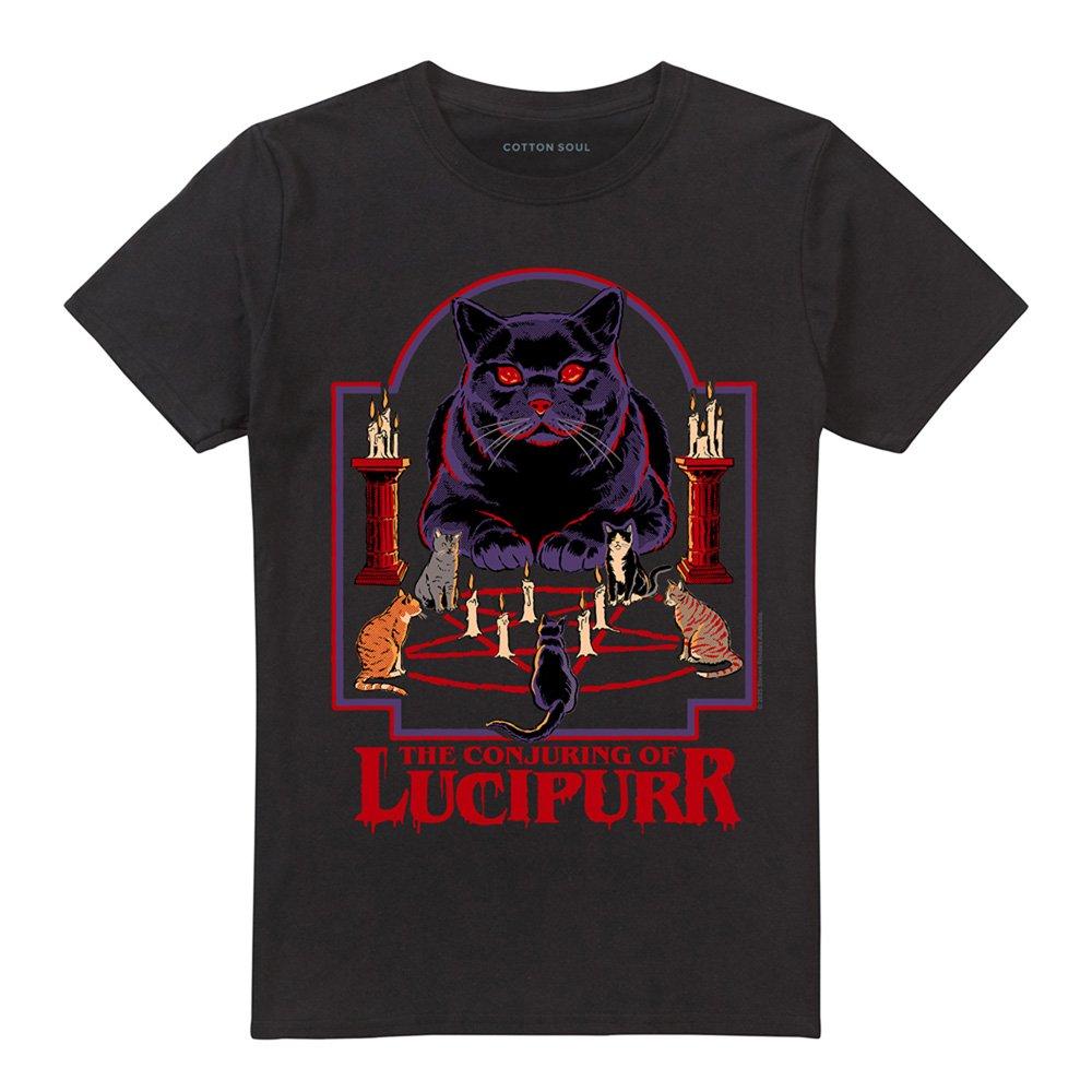 Black - Steven Rhodes - Steven Rhodes Lucipurr T-Shirt Black - 4