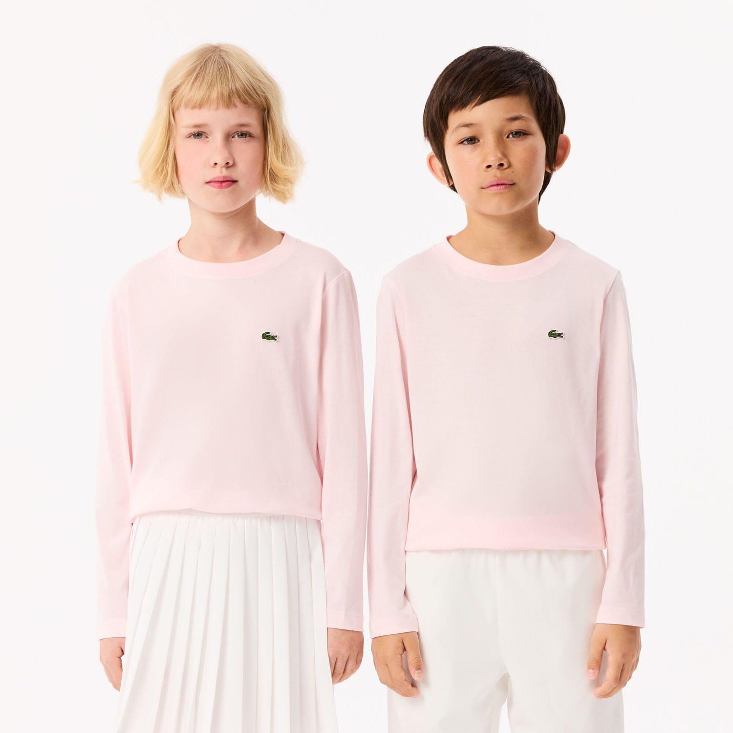 Pink - Lacoste - Long Sleeve T-Shirt - 1