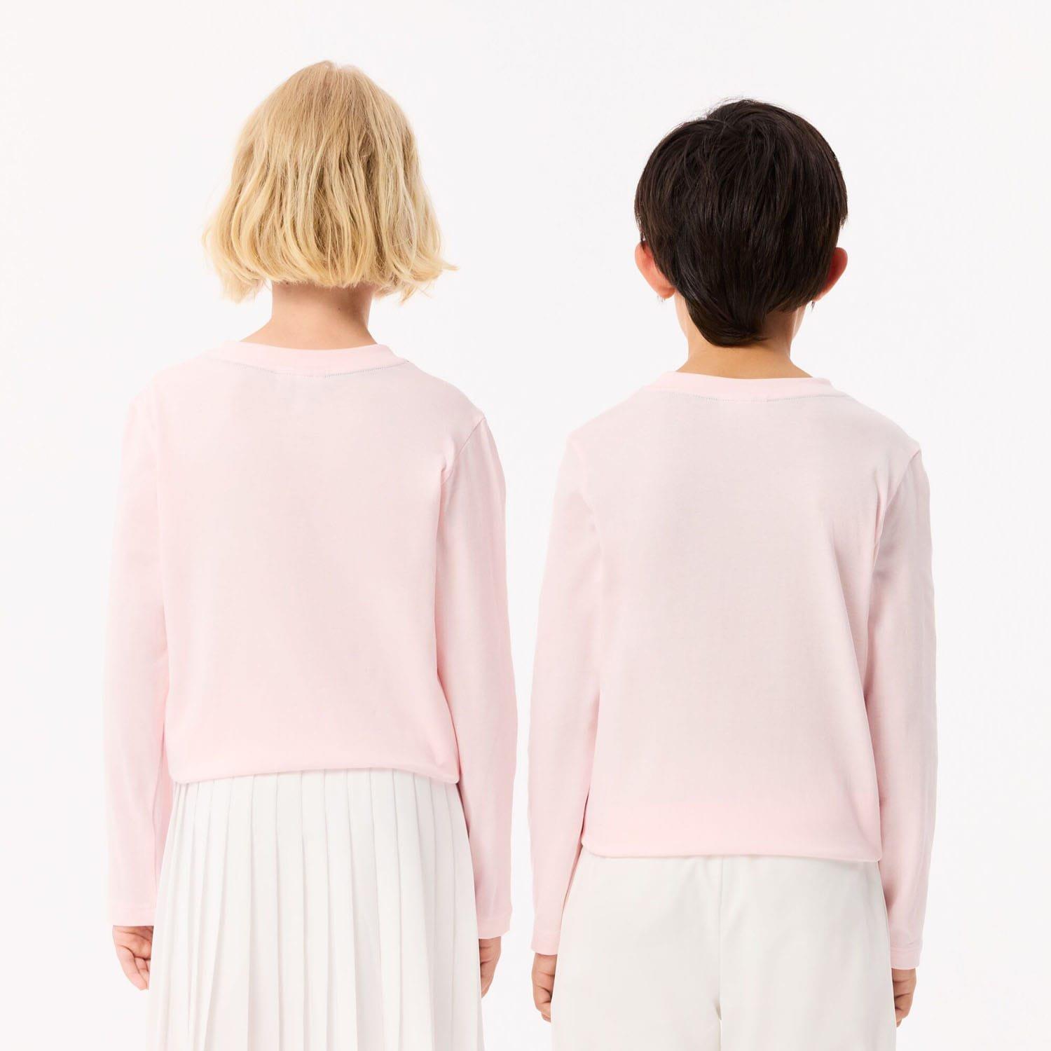 Pink - Lacoste - Long Sleeve T-Shirt - 2
