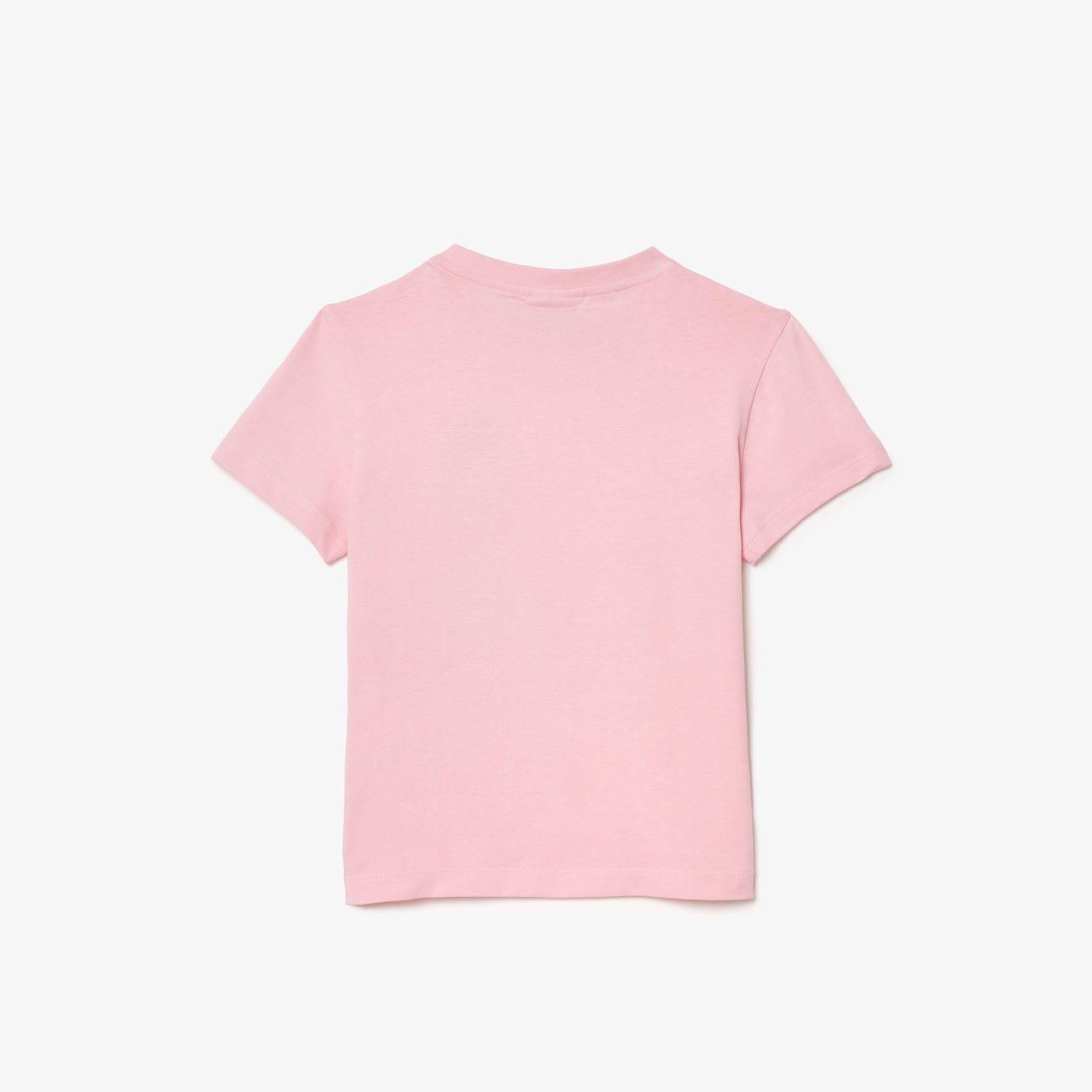 Pink - Lacoste - Argyle Print T-Shirt - 5