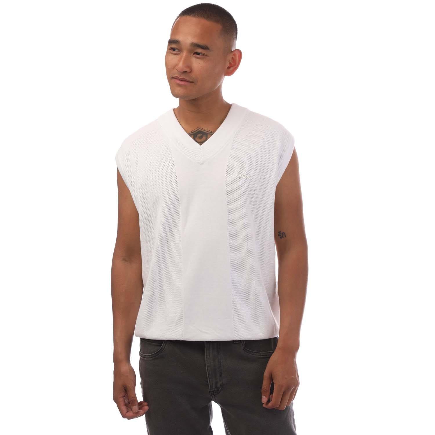White - Boss - Vollino Sweater - 1
