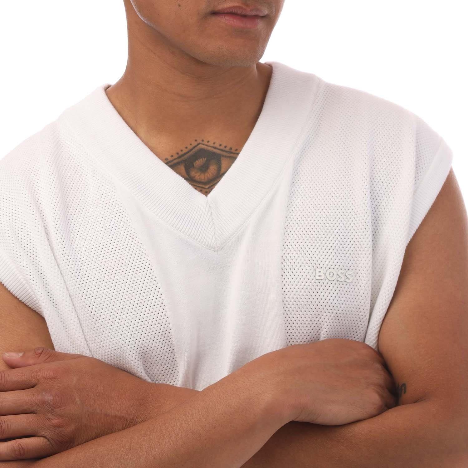 White - Boss - Vollino Sweater - 2