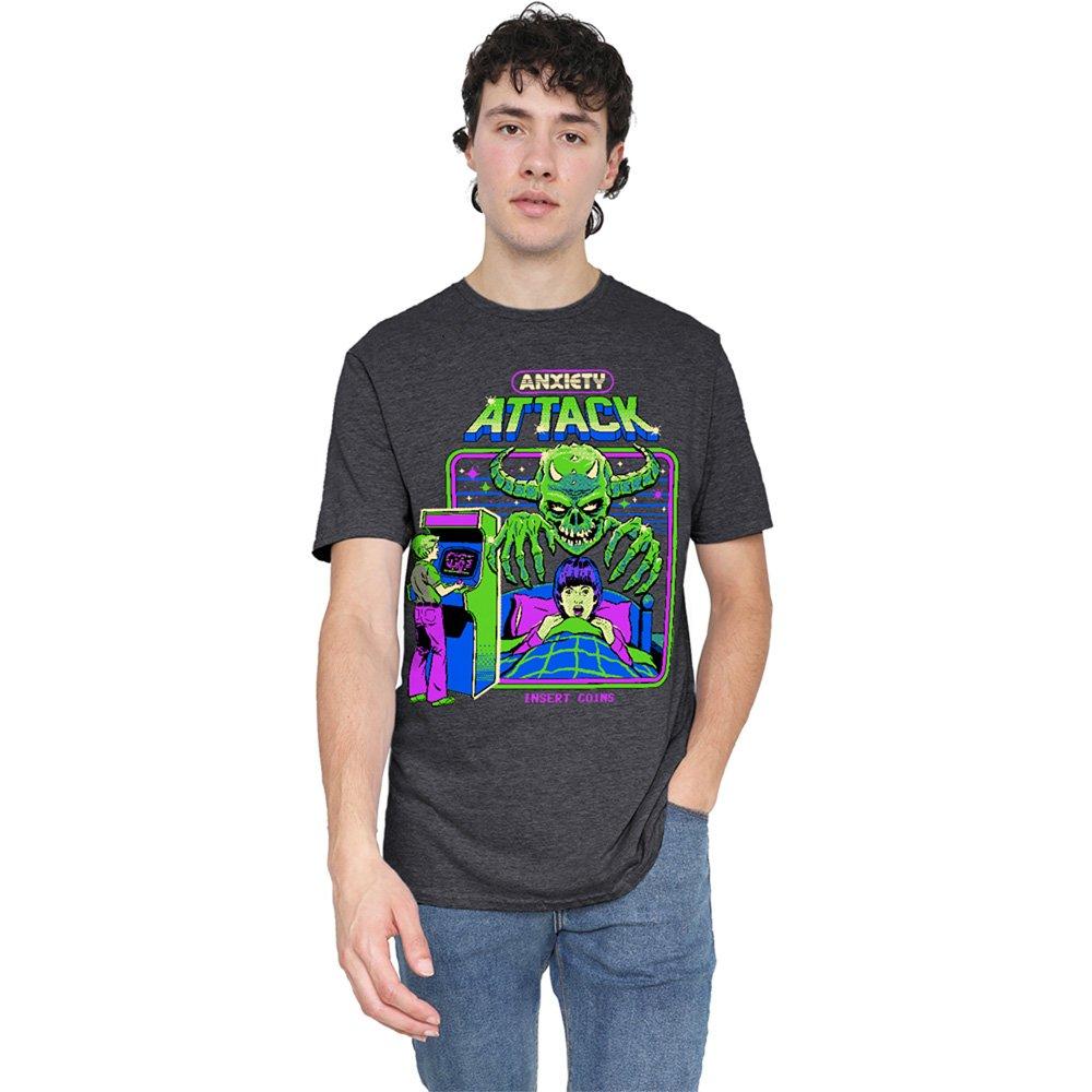 Charcoal - Steven Rhodes - Steven Rhodes Anxiety Attack Tee Charcoal - 1