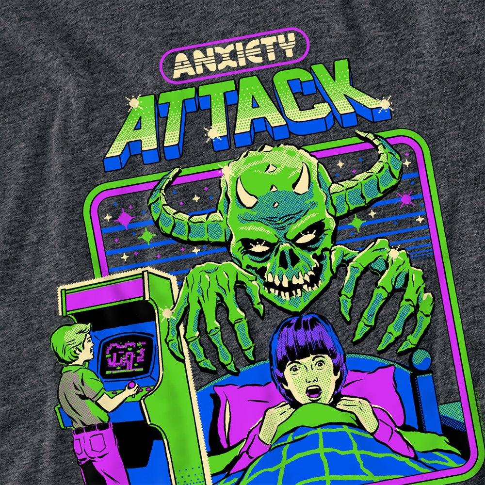 Charcoal - Steven Rhodes - Steven Rhodes Anxiety Attack Tee Charcoal - 2
