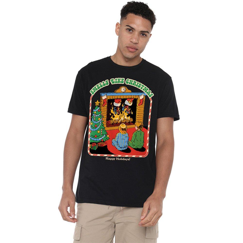 Steven Rhodes Steven Rhodes Smells Like Christmas T-Shirt Black