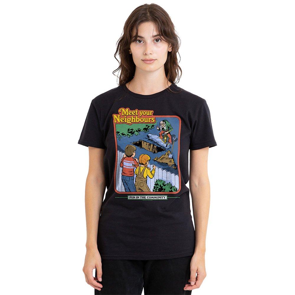 Steven Rhodes Steven Rhodes Meet Your Neighbours T Shirt Black