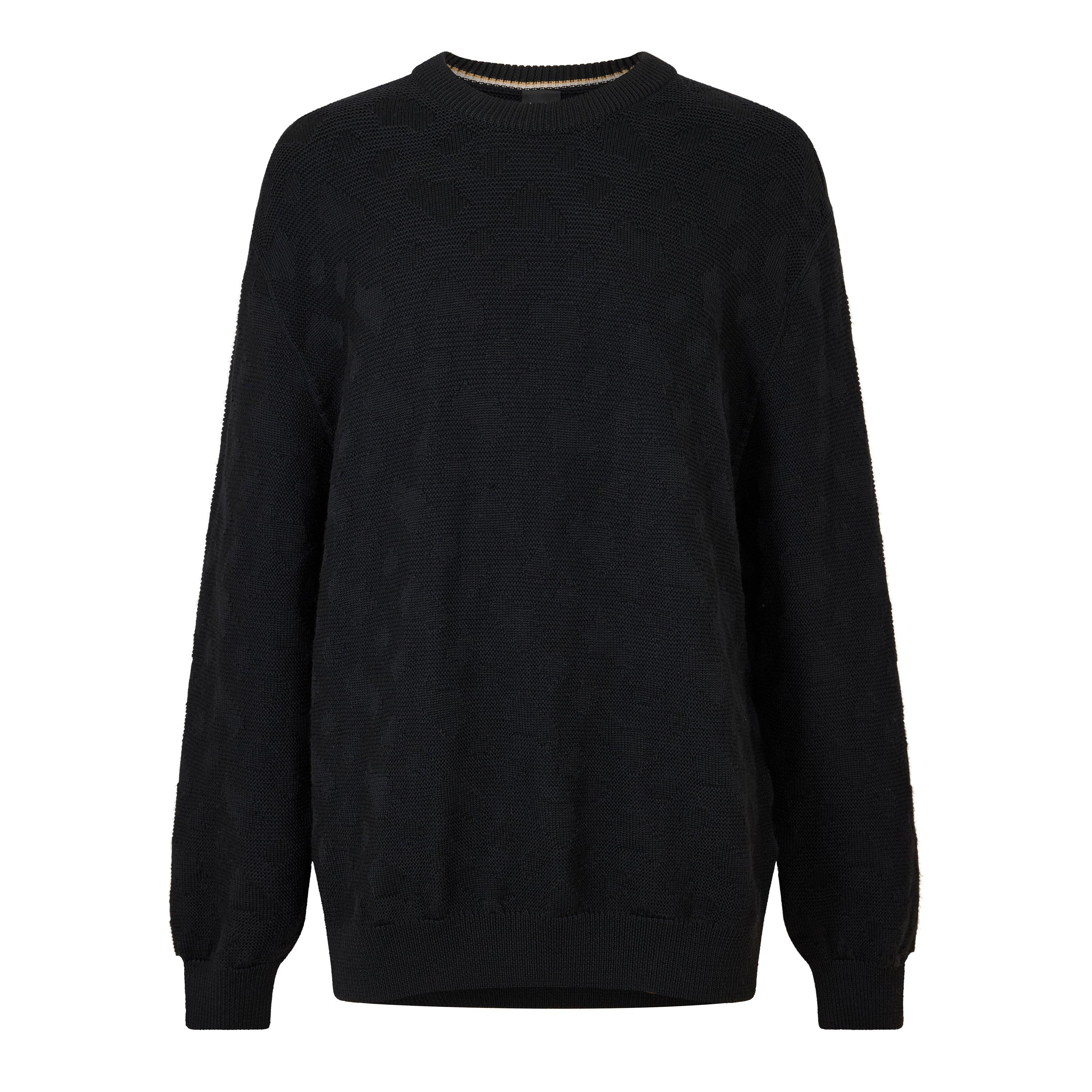 Black - Boss - Men's HBB Palao Knitted Top - 1