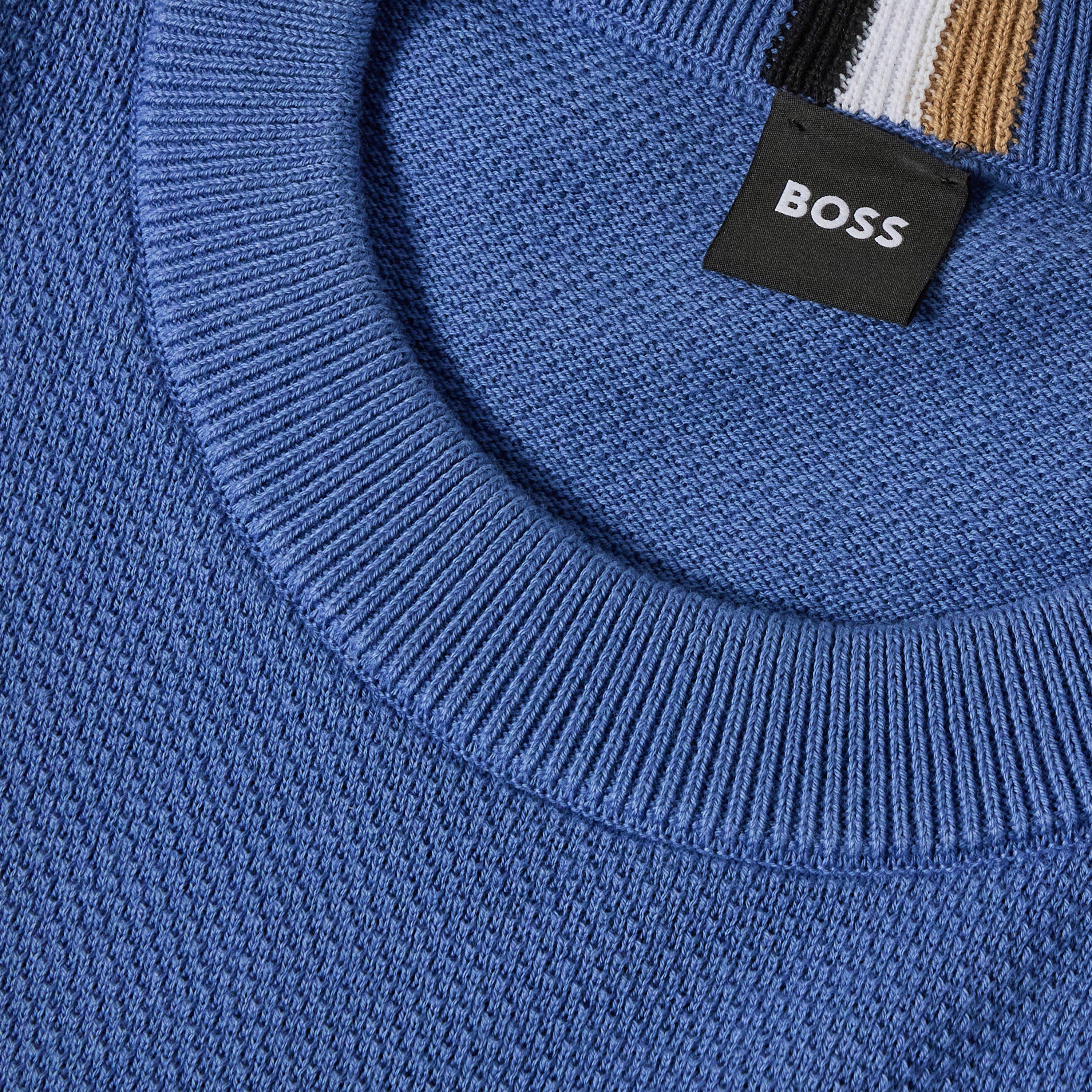Open Blue - Boss - Men's Ecaio-P Knitted Jumper - 3