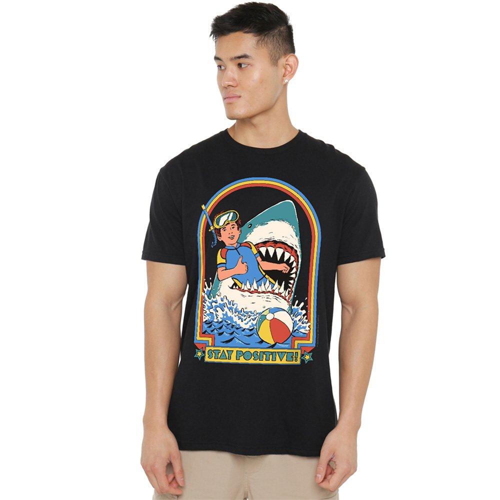 Steven Rhodes Steven Rhodes Stay Positive T-Shirt Black